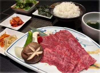 カルビ・ロースランチ